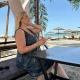PLUS SIZE Макси бански големи размери - рокличка за къпане, TROPIC