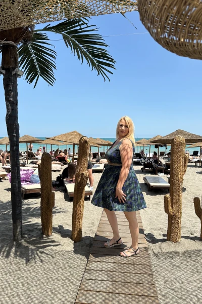 PLUS SIZE Макси бански големи размери - рокличка за къпане, TROPIC