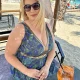 PLUS SIZE Макси бански големи размери - рокличка за къпане, TROPIC