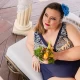 PLUS SIZE Макси бански големи размери - две части